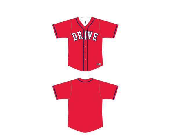 Greenville Drive OT Sports Youth Embroidered Away Replica Jersey