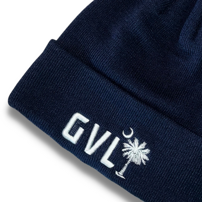 Greenville Drive Zephyr Navy GVL Knit Cuff Hat