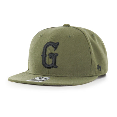 Greenville Drive 47 Brand Moss Green Captain Hat