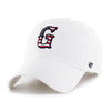 Greenville Drive 47 Brand White Clean Up Hat with Stars & Stripes G Logo