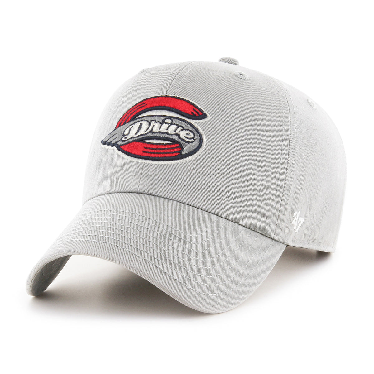 Greenville Drive 47 Brand Light Gray Clean Up Hat with Primary Logo ...