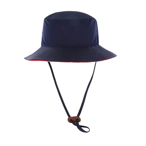 Greenville Drive 47 Brand Navy Panama Bucket Hat with Primary Logo