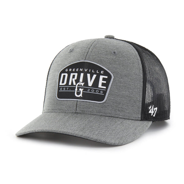 Greenville Drive 47 Brand Slate Trucker Hat
