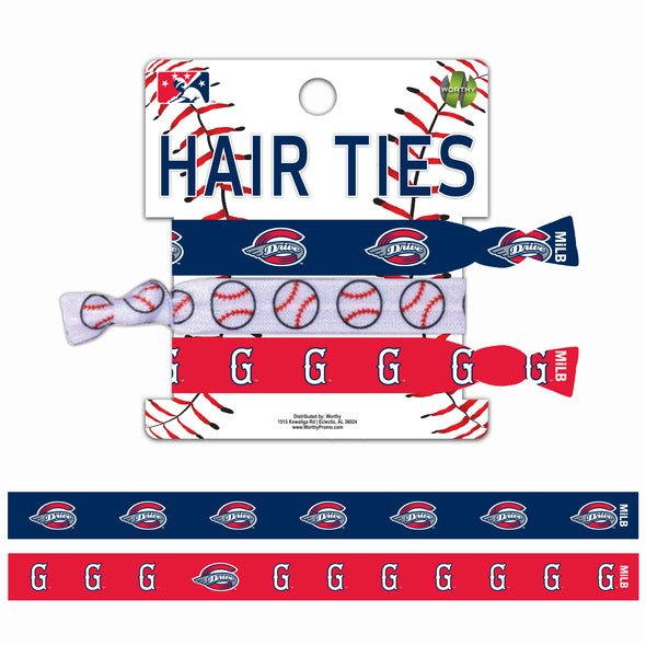 Greenville Drive Jardine 3pk of Hair Ties