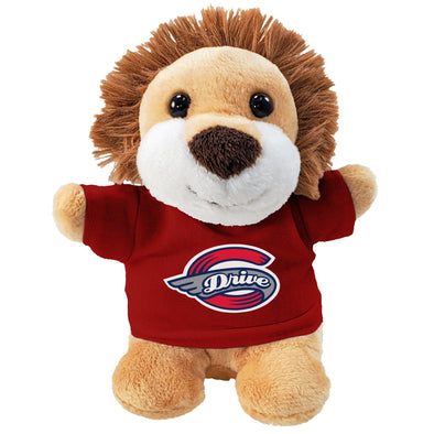 Greenville Drive Mascot Factory Lion Plush Stubbie