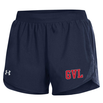 Greenville Drive Under Armour Women's Navy Fly By Run Short