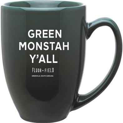 Greenville Drive Green Monstah Y'all Coffee Mug
